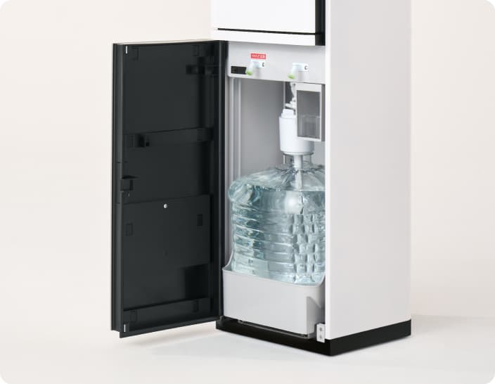 ボトル下置きで設置が簡単